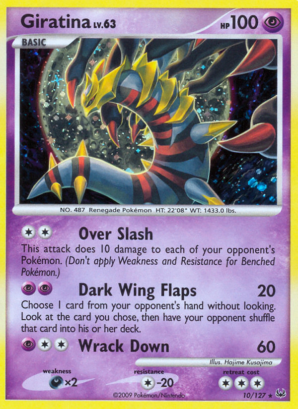 Giratina (10/127) [Platinum: Base Set] | Dumpster Cat Games