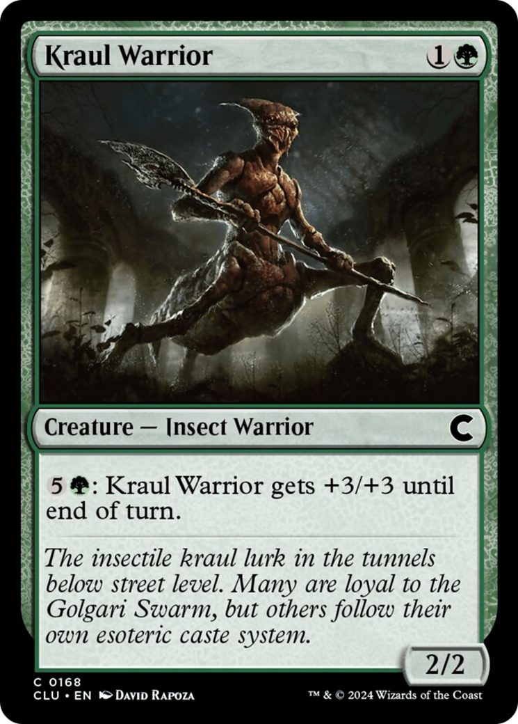 Kraul Warrior [Ravnica: Clue Edition] | Dumpster Cat Games