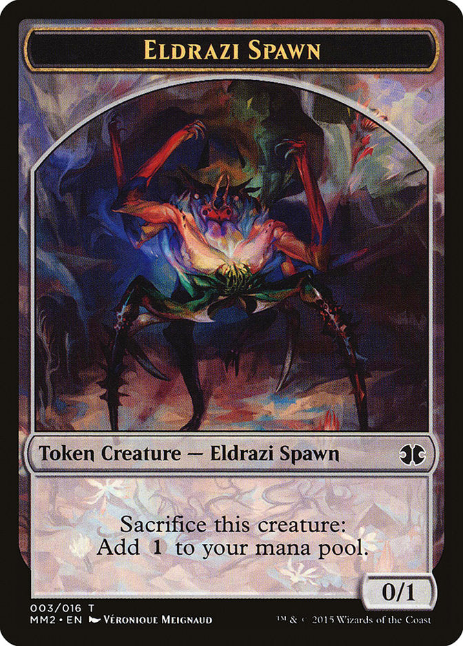 Eldrazi Spawn (003/016) [Modern Masters 2015 Tokens] | Dumpster Cat Games