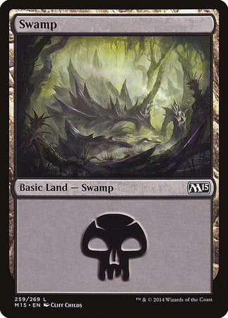 Swamp (259) [Magic 2015] | Dumpster Cat Games