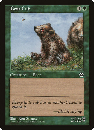 Bear Cub [Portal Second Age] | Dumpster Cat Games