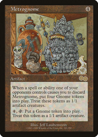 Metrognome [Urza's Saga] | Dumpster Cat Games