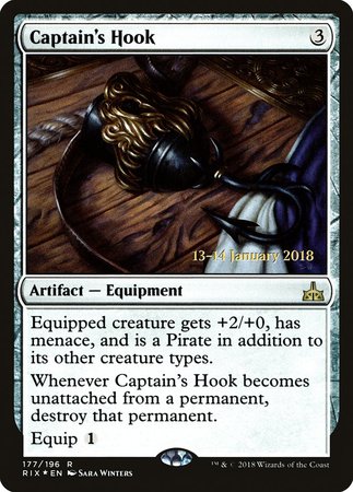 Captain's Hook [Rivals of Ixalan Promos] | Dumpster Cat Games