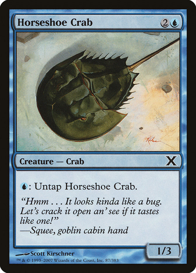 Horseshoe Crab [Tenth Edition] | Dumpster Cat Games