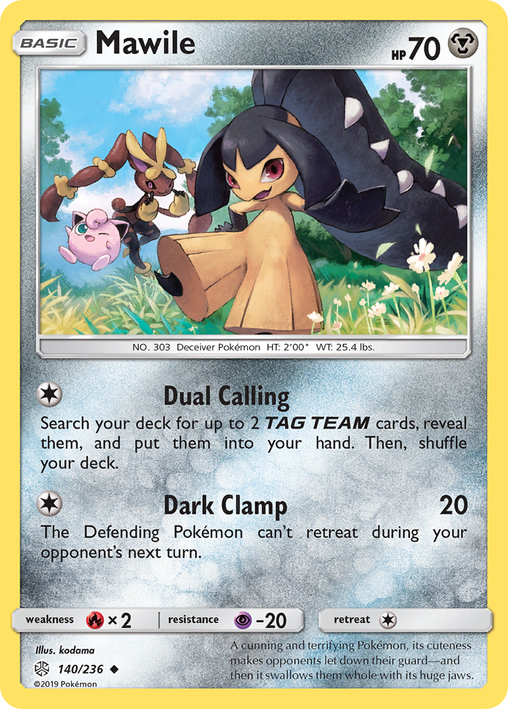 Mawile (140/236) [Sun & Moon: Cosmic Eclipse] | Dumpster Cat Games