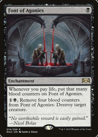 Font of Agonies [Ravnica Allegiance] | Dumpster Cat Games