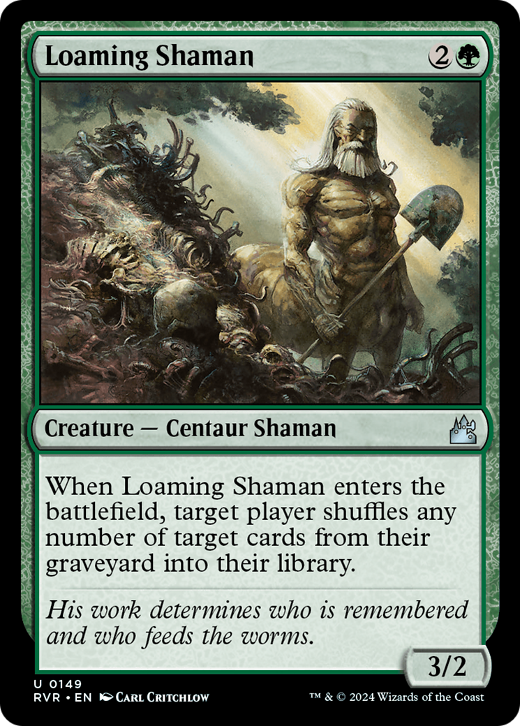 Loaming Shaman [Ravnica Remastered] | Dumpster Cat Games