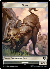 Bird // Goat Token [The Lord of the Rings: Tales of Middle-Earth Commander Tokens] | Dumpster Cat Games