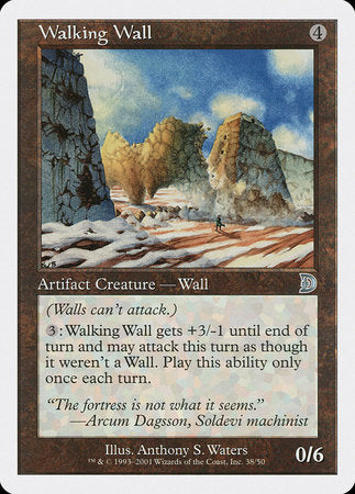 Walking Wall [Deckmasters] | Dumpster Cat Games