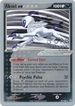 Absol ex (92/108) (Flyvees - Jun Hasebe) [World Championships 2007] | Dumpster Cat Games