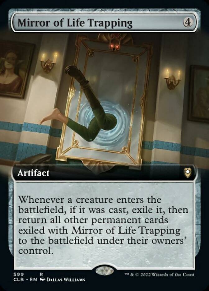 Mirror of Life Trapping (Extended Art) [Commander Legends: Battle for Baldur's Gate] | Dumpster Cat Games