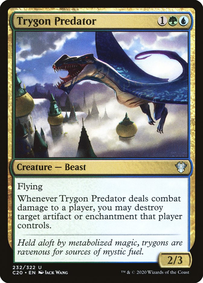 Trygon Predator [Commander 2020] | Dumpster Cat Games