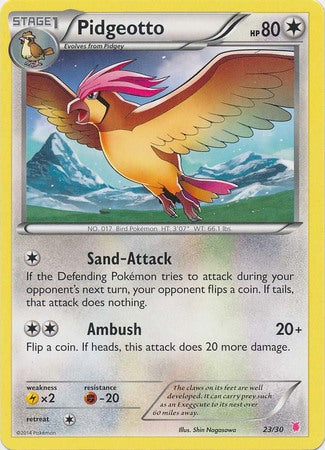 Pidgeotto (23/30) [XY: Trainer Kit 1 - Wigglytuff] | Dumpster Cat Games