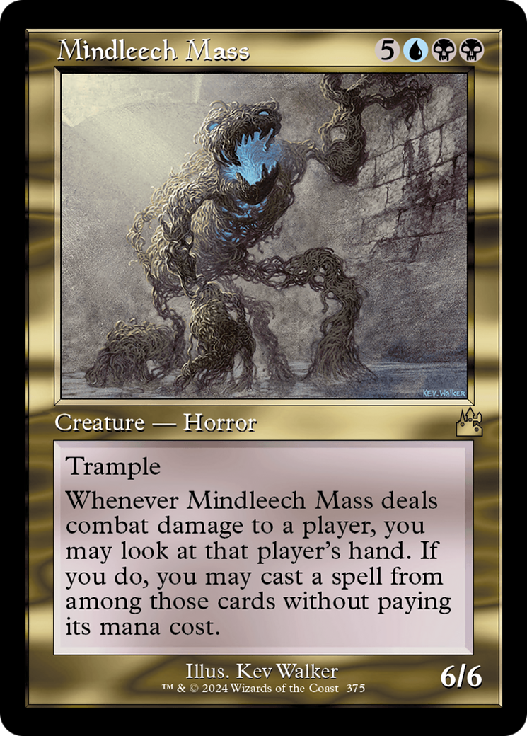 Mindleech Mass (Retro Frame) [Ravnica Remastered] | Dumpster Cat Games