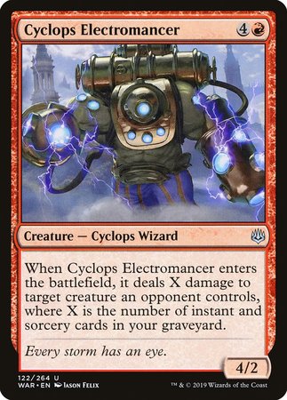 Cyclops Electromancer [War of the Spark] | Dumpster Cat Games