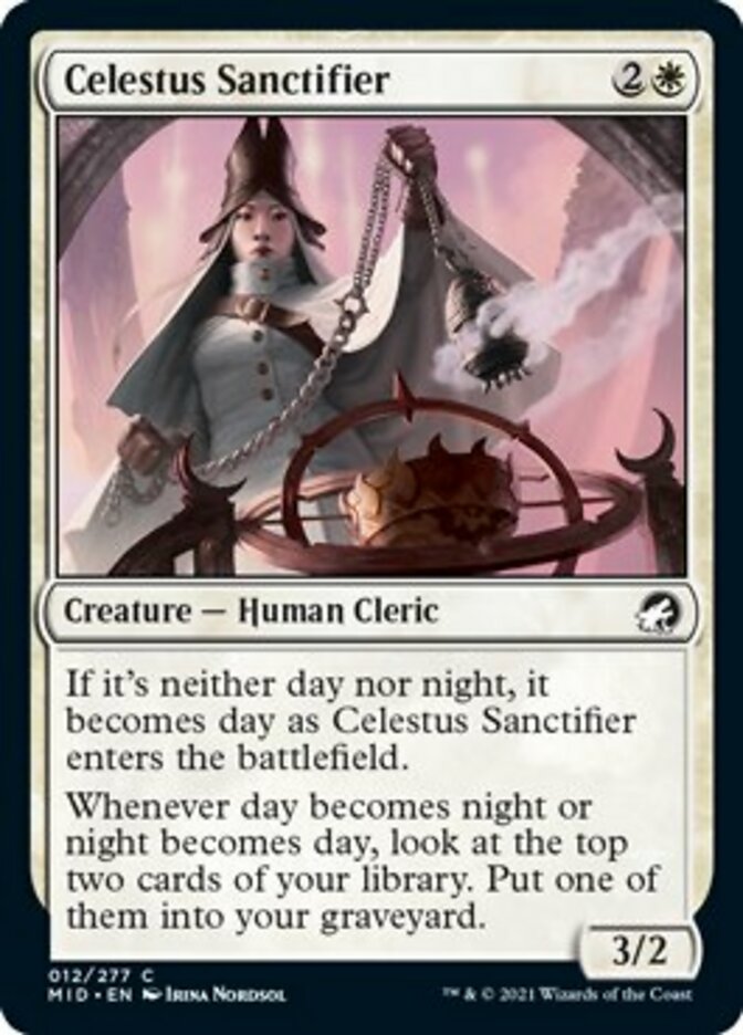 Celestus Sanctifier [Innistrad: Midnight Hunt] | Dumpster Cat Games