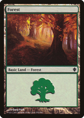 Forest (355) [Commander 2013] | Dumpster Cat Games