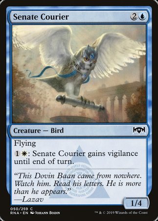 Senate Courier [Ravnica Allegiance] | Dumpster Cat Games