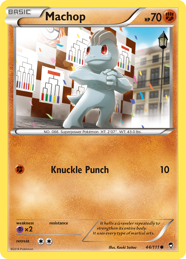 Machop (44/111) [XY: Furious Fists] | Dumpster Cat Games