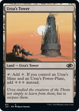 Urza's Tower [Jumpstart 2022] | Dumpster Cat Games