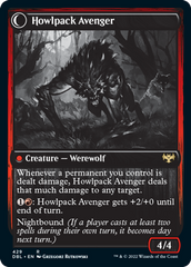 Ill-Tempered Loner // Howlpack Avenger [Innistrad: Double Feature] | Dumpster Cat Games