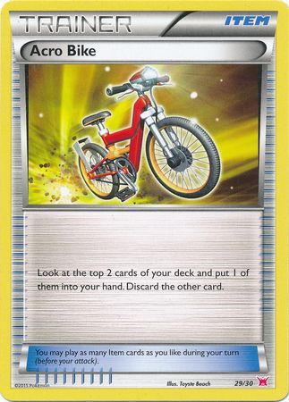 Acro Bike (29/30) [XY: Trainer Kit 2 - Latias] | Dumpster Cat Games