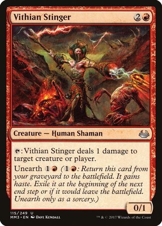 Vithian Stinger [Modern Masters 2017] | Dumpster Cat Games