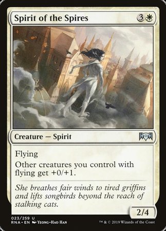 Spirit of the Spires [Ravnica Allegiance] | Dumpster Cat Games