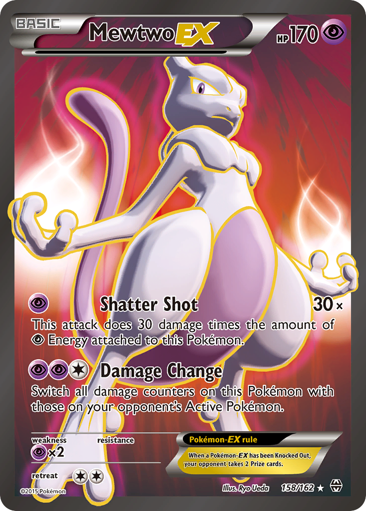 Mewtwo EX (158/162) [XY: BREAKthrough] | Dumpster Cat Games