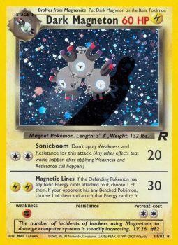 Dark Magneton (11/82) [Team Rocket Unlimited] | Dumpster Cat Games