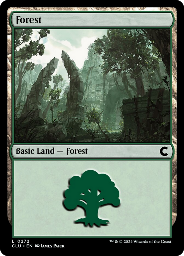 Forest (0272) [Ravnica: Clue Edition] | Dumpster Cat Games