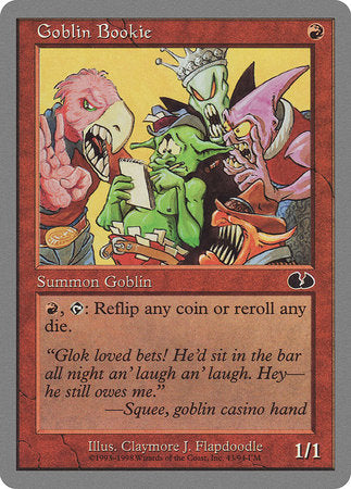 Goblin Bookie [Unglued] | Dumpster Cat Games