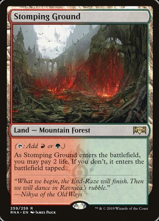 Stomping Ground [Ravnica Allegiance] | Dumpster Cat Games