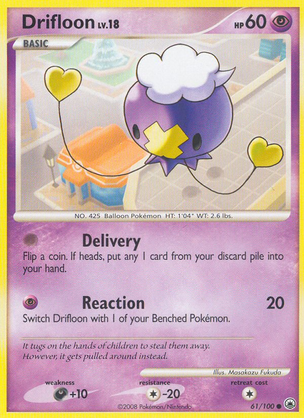 Drifloon (61/100) [Diamond & Pearl: Majestic Dawn] | Dumpster Cat Games