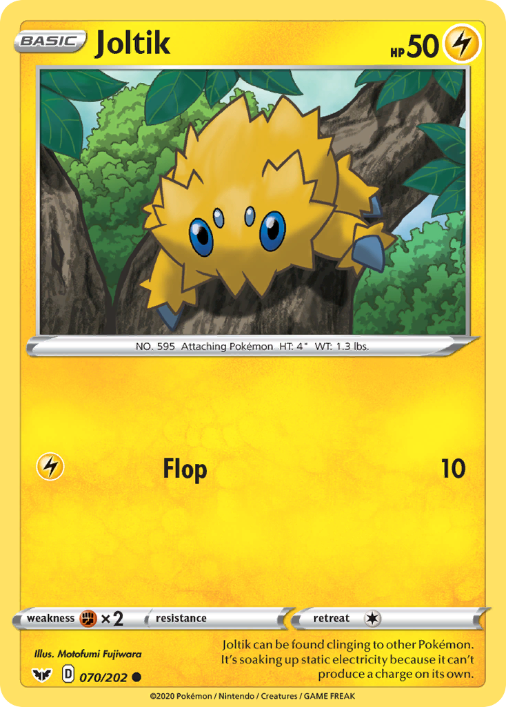 Joltik (070/202) [Sword & Shield: Base Set] | Dumpster Cat Games