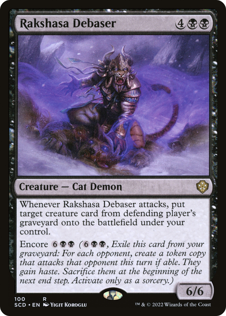 Rakshasa Debaser [Starter Commander Decks] | Dumpster Cat Games