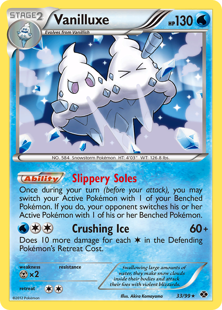 Vanilluxe (33/99) [Black & White: Next Destinies] | Dumpster Cat Games