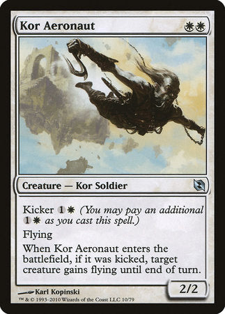 Kor Aeronaut [Duel Decks: Elspeth vs. Tezzeret] | Dumpster Cat Games