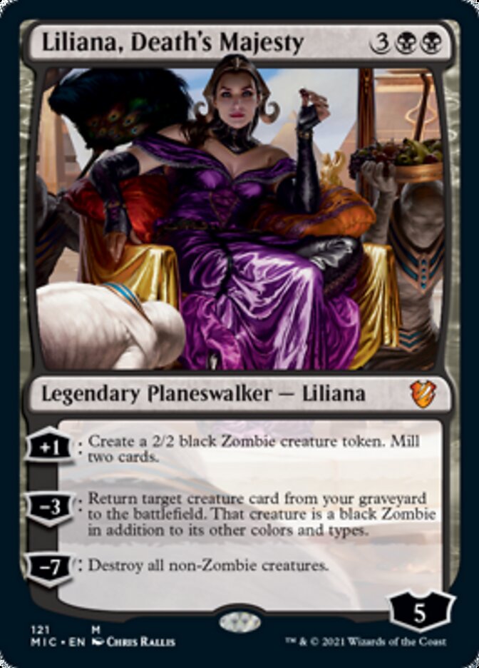 Liliana, Death's Majesty [Innistrad: Midnight Hunt Commander] | Dumpster Cat Games