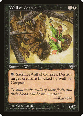 Wall of Corpses [Mirage] | Dumpster Cat Games