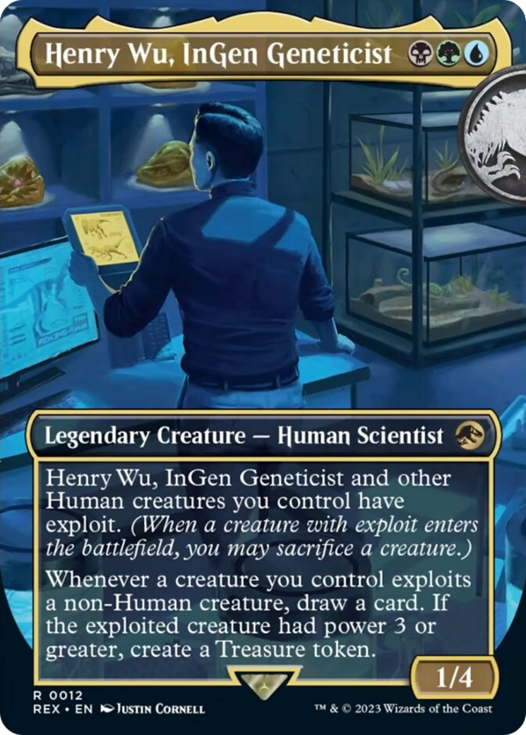 Henry Wu, InGen Geneticist (Borderless) [Jurassic World Collection] | Dumpster Cat Games