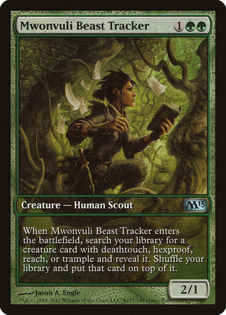 Mwonvuli Beast Tracker [Magic 2013 Promos] | Dumpster Cat Games