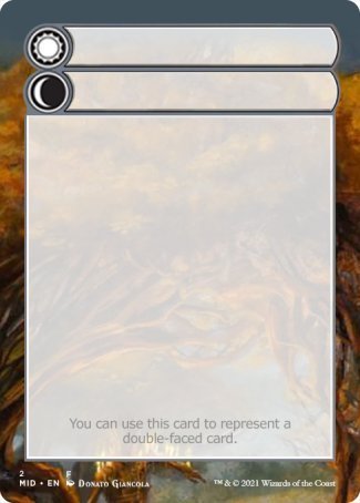 Helper Card (2/9) [Innistrad: Midnight Hunt Tokens] | Dumpster Cat Games