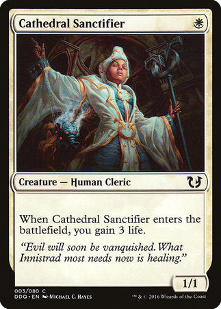 Cathedral Sanctifier [Duel Decks: Blessed vs. Cursed] | Dumpster Cat Games