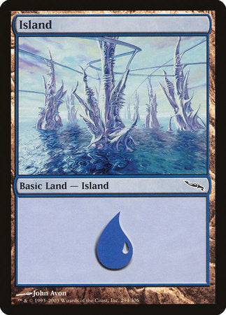 Island (294) [Mirrodin] | Dumpster Cat Games