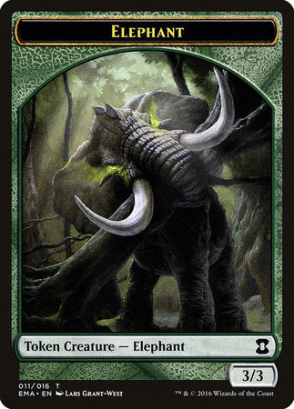 Elephant Token [Eternal Masters Tokens] | Dumpster Cat Games