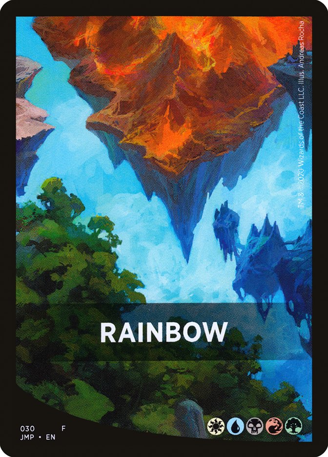 Rainbow Theme Card [Jumpstart Front Cards] | Dumpster Cat Games