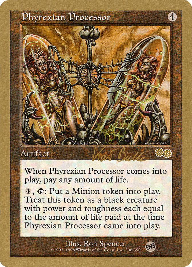 Phyrexian Processor (Kai Budde) (SB) [World Championship Decks 1999] | Dumpster Cat Games