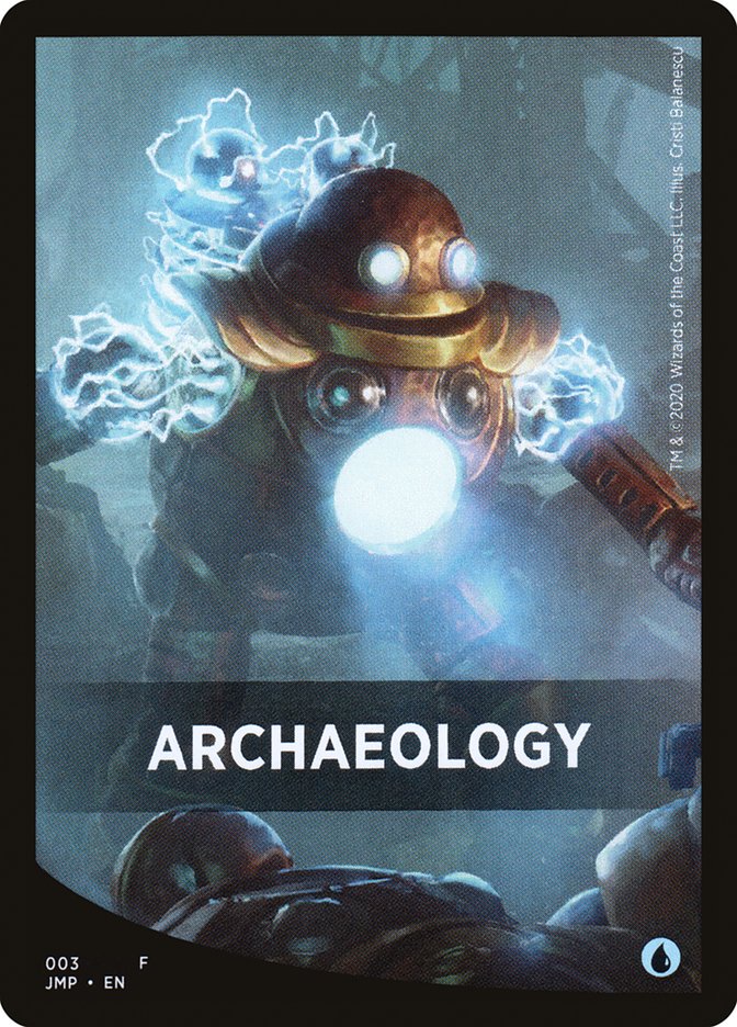 Archaeology Theme Card [Jumpstart Front Cards] | Dumpster Cat Games