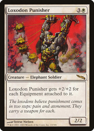 Loxodon Punisher [Mirrodin] | Dumpster Cat Games